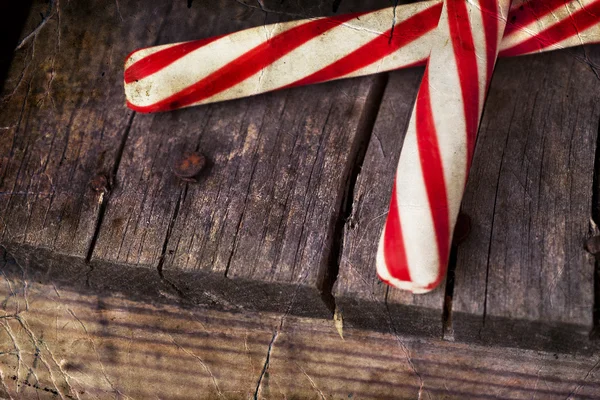 Bastones de caramelo de Navidad — Foto de Stock