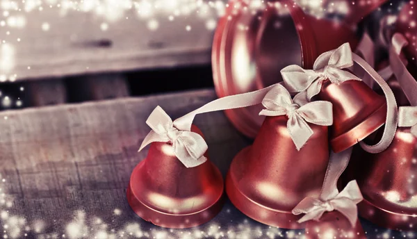 Merry Christmas Bells — Stockfoto