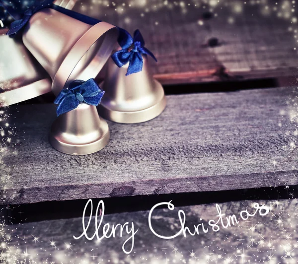 Merry Christmas bells — Stock Photo, Image