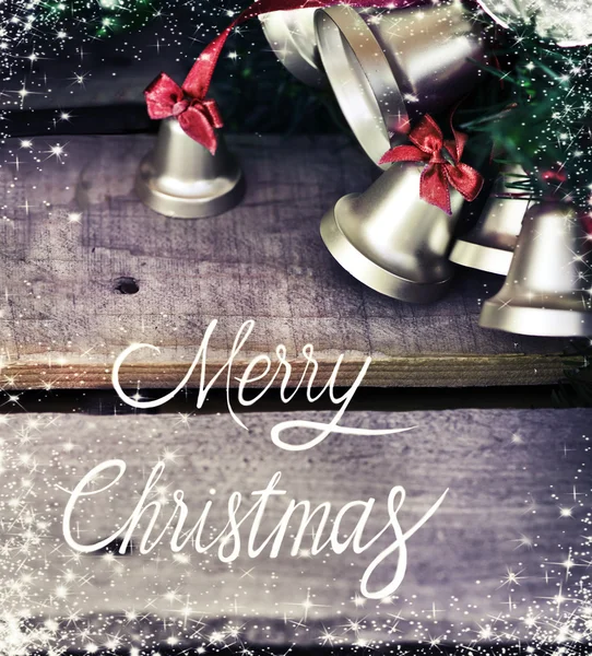 メリー クリスマスの鐘 — ストック写真