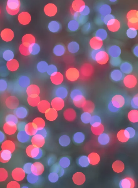 Fondo luces de Navidad — Foto de Stock