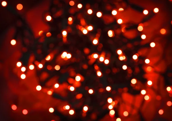 Рождественские огни — стоковое фото