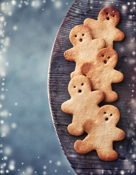 Biscuits au pain d'épice de Noël — Photo