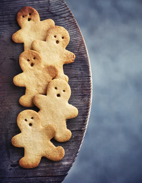 Biscoitos de gengibre de Natal — Fotografia de Stock