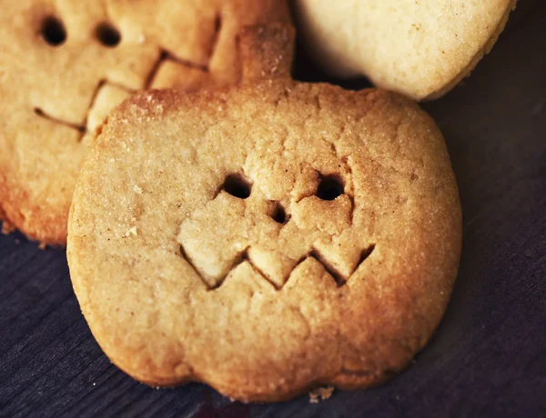 Biscuits au pain d'épice maison Halloween — Photo