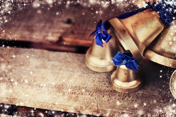 Merry Christmas holiday bells — Stockfoto