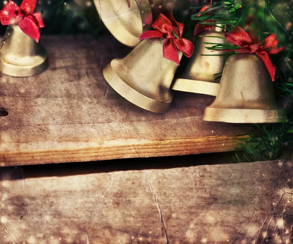 Merry Christmas holiday bells — Stock Photo, Image