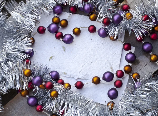 Fondo de decoración de Navidad — Foto de Stock