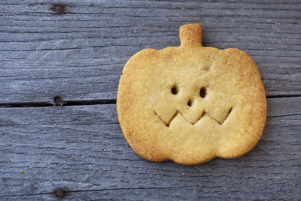 Halloween zelfgemaakte-peperkoek cookie — Stockfoto