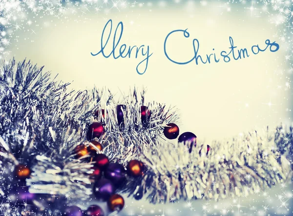 Merry christmas festive background — Stock Photo, Image