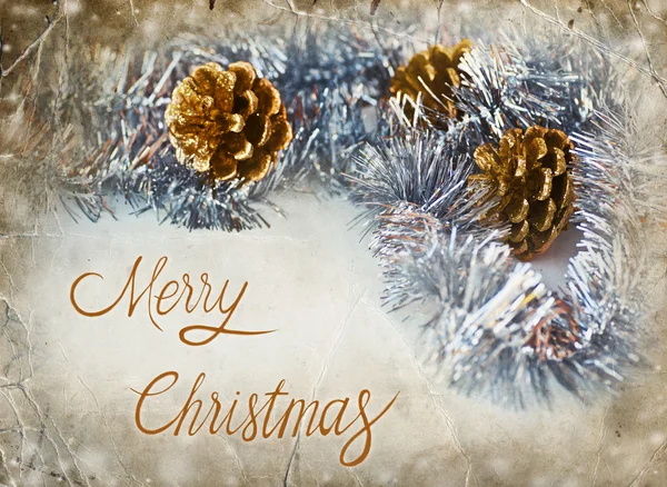 Merry christmas festive background — Stock Photo, Image