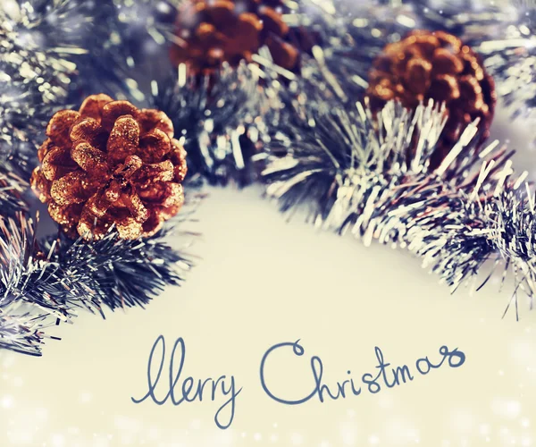 Merry christmas festive background — Stock Photo, Image