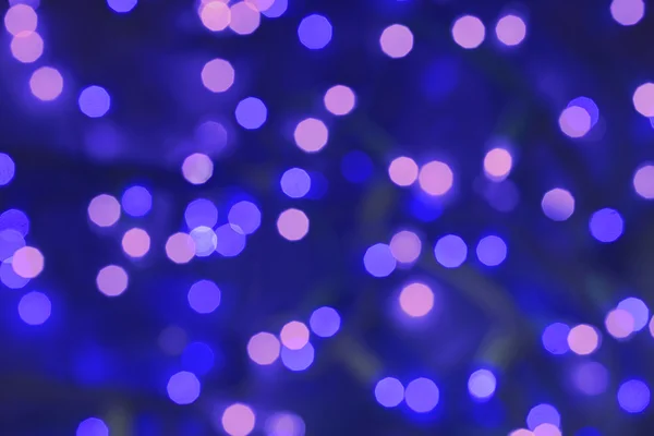 Fondo luces de Navidad — Foto de Stock