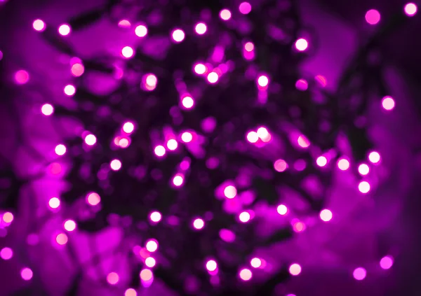 Fondo luces de Navidad —  Fotos de Stock