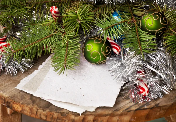 Feliz Natal decorações — Fotografia de Stock