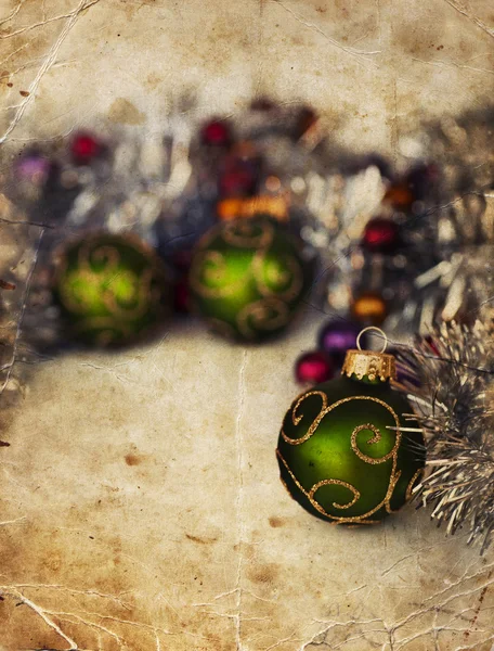 Wesoły Boże Narodzenie dekoracje — Zdjęcie stockowe