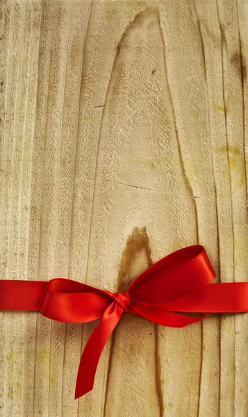 Üres ajándék fából készült címke — Stock Fotó