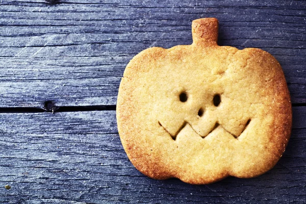 Halloween zelfgemaakte-peperkoek cookie — Stockfoto