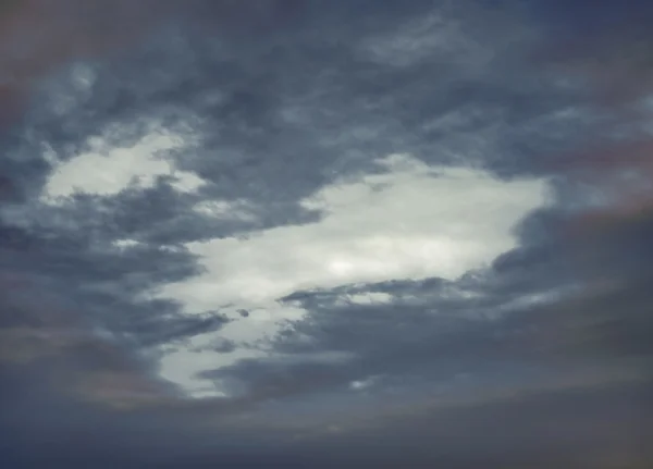 嵐の空の雲 — ストック写真