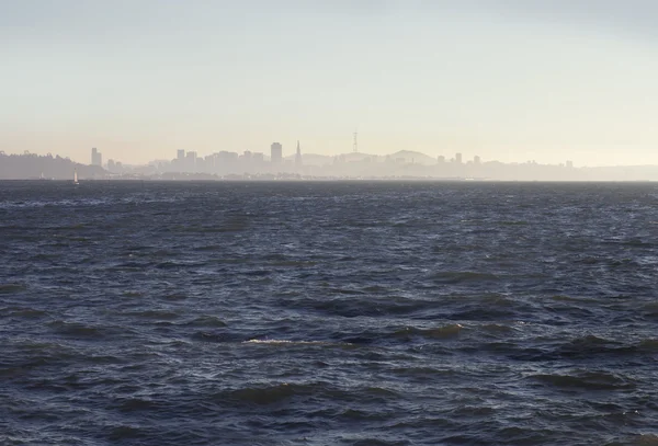 San Francisco centro città paesaggio — Foto Stock