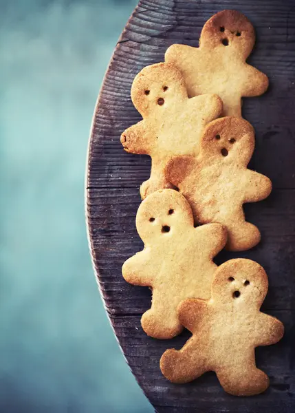 Biscuits au pain d'épice de Noël — Photo