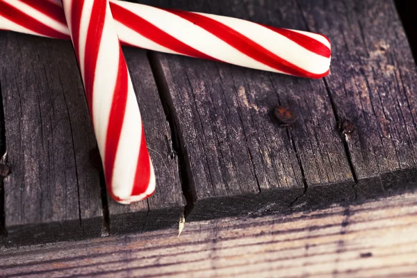 Christmas candy canes — Stock Photo, Image