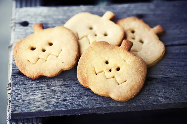 Biscuits au pain d'épice maison Halloween — Photo