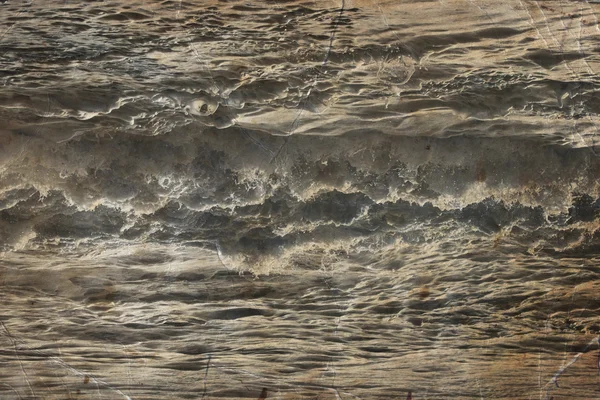 Meerwasser mit Wellen — Stockfoto
