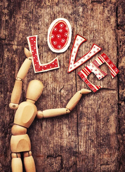 Liebe Valentinstag Hintergrund — Stockfoto