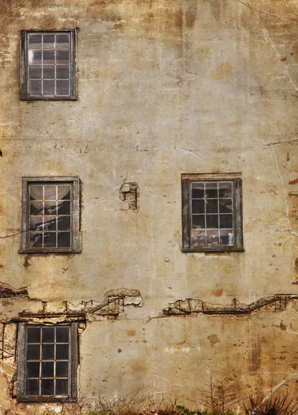 Muro di vecchio edificio — Foto Stock