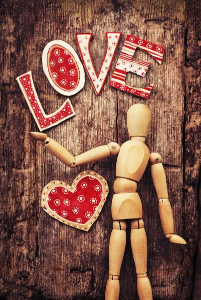 Liebe Valentinstag Hintergrund, — Stockfoto