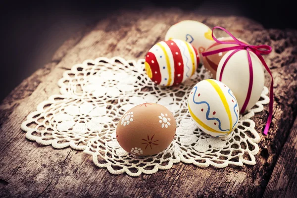 Colorful Easter eggs — Stock Photo, Image