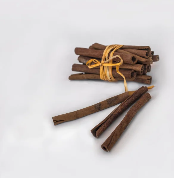 Close-up of cinnamon bunch — Stock Photo, Image