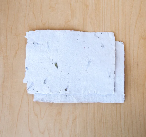 Clean hand made papers — Stock Photo, Image