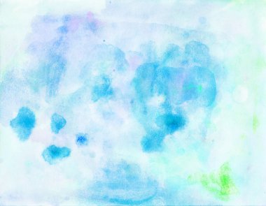 yeşil mavi suluboya arka plan.