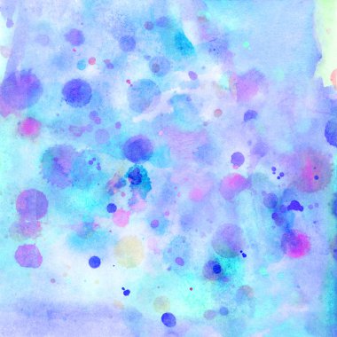 noktalar ile mavi suluboya arka plan