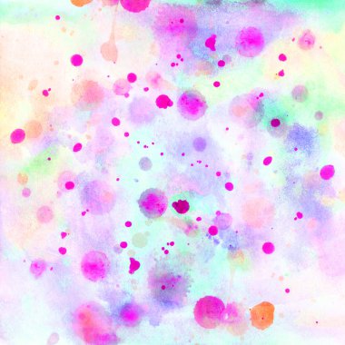 noktalar ile suluboya arka plan