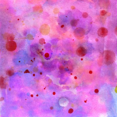 Kaplanmış pembe mor suluboya arka plan