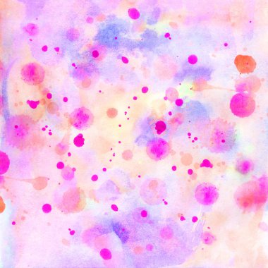 renkli sıçraması ile suluboya arka plan