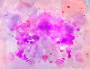 Sulu Boya renkli arka plan