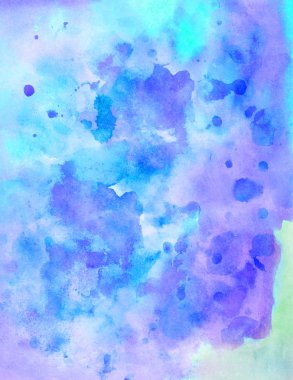 Sulu Boya renkli arka plan