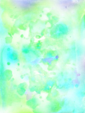 yeşil mavi suluboya arka plan.