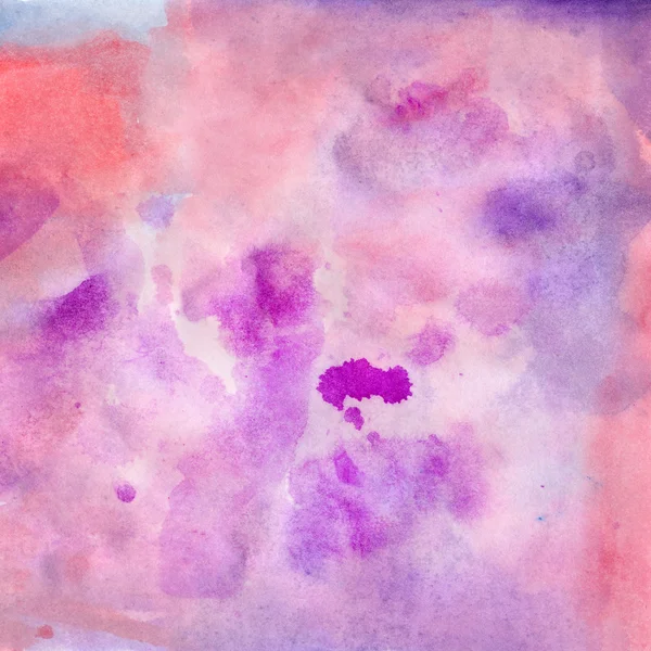 Рожевий фіолетовий акварельний фон — стокове фото