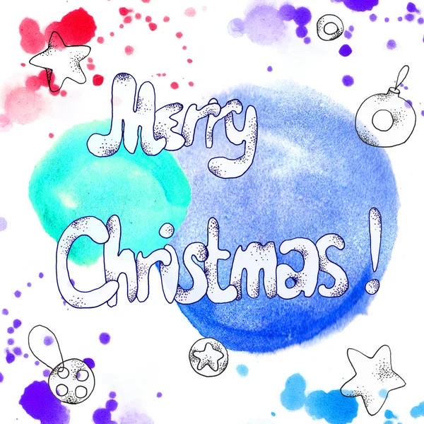 Christmas Greeting Card. — Stock Photo, Image