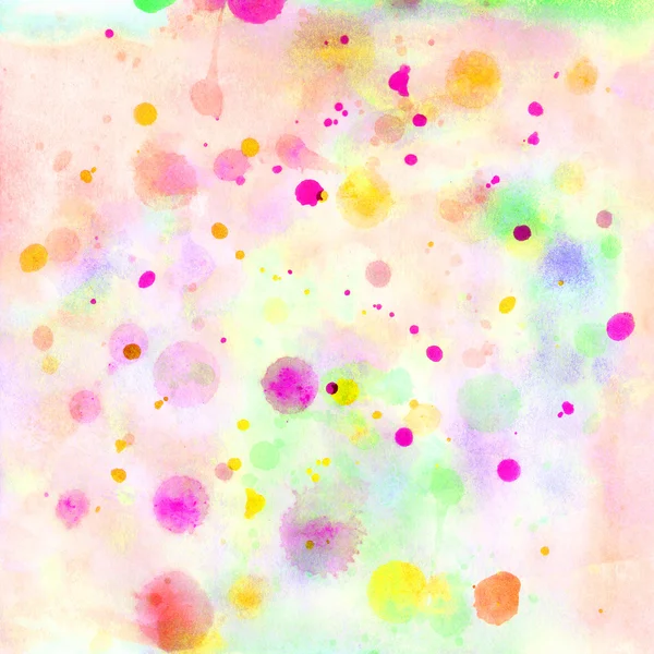 Watercolor background with spots — Stock Photo, Image