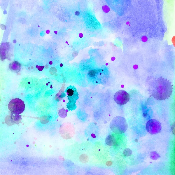 Watercolor background with spots — Stock Photo, Image