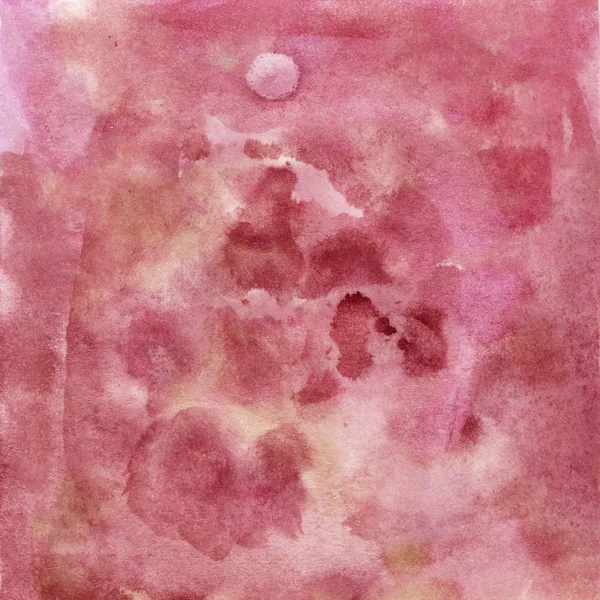 Красный акварель . — стоковое фото