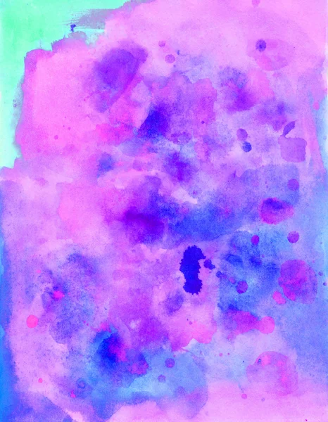 Pink purple watercolor background — Stock Photo, Image