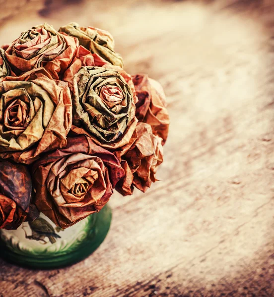 Dry flowers in a bouquet — Stock Image Dry flowers in a bouquet Stock Photo