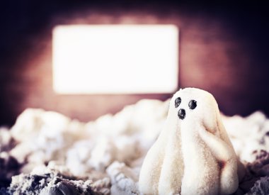 Noel ghost dekorasyon ve kar